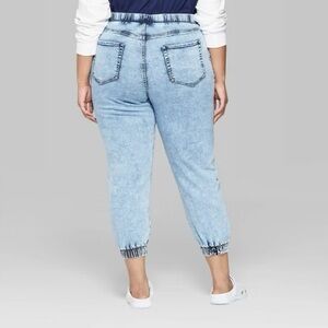 Wild Fable Acid Wash Denim Joggers